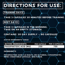 Load image into Gallery viewer, Optimised Phosphatidic Acid x 90 Capsules