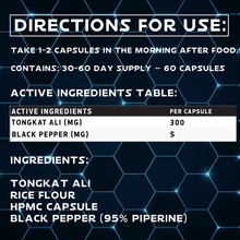 Load image into Gallery viewer, Optimised Tongkat Ali x 60 Capsules
