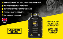 Load image into Gallery viewer, Time 4 Nutrition Creatine Capsules x 240
