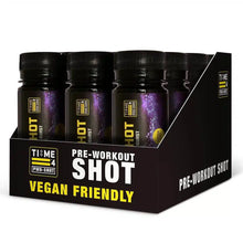 Load image into Gallery viewer, Time 4 Nutrition Time 4 Pre Workout Shots x 12 x 60ml Shots - Blueberry
