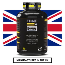 Load image into Gallery viewer, Time 4 Nutrition Creatine Capsules x 240
